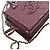 Vanity Necessaire Chanel Convertible com Alça de Mão em Pele de Vitelo Matelassada Small CC Vermelho Bordeaux - vista 9