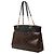 Louis Vuitton Brown Monogram Pallas Shopper Marrone - vista 2