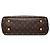 Louis Vuitton Brown Monogram Pallas Shopper Marrone - vista 3