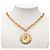 Chanel Gold CC Medaillon Lion Crest Anhänger Halskette vergoldet Golden - Ansicht 6