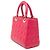 Lady Dior in agnello cannage rosa, misura Medium - vista 2