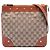 Gucci Beige GG Canvas Nailhead Crossbody