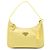 Prada Yellow Mini Tessuto Re Edition 2000 Schultertasche Gelb