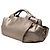 LOEWE Marrone Metallizzato Nappa Anagram Aire Bronzo - vista 2