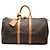 Louis Vuitton Marrone Monogram Keepall 45