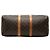 Louis Vuitton Marrone Monogram Keepall 45 - vista 3