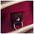 Louis Vuitton Red Monogram Mat Alston Rosso Bordò - vista 6