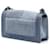 Chanel Blue Old Medium Chevron Denim Boy Flap Blu chiaro - vista 2