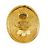 Orecchini Chanel Gold CC Gold Plated Angel Oval Clip On D'oro - vista 4