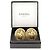 Orecchini Chanel Gold CC Gold Plated Angel Oval Clip On D'oro - vista 6