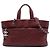 Tote Shopping Chanel in Caviar Trapuntato Rosso Bordò