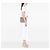 Lady Dior in tweed e agnello intrecciato bianco Medium - vista 6