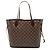 Louis Vuitton Marrone Damier Ebene Neverfull MM