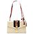 Borsa Gucci White Small Leather Bee Star Sylvie Bianco