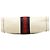 Gucci White Small Calfskin Web Ophidia Chain Crossbody Bianco - vista 3