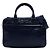 Balenciaga Blue Lambskin Motocross Giant 12 Aktentasche Blau Dunkelblau