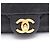 Borsa a tracolla Chanel Matelassé in pelle nera Nero - vista 9