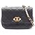 Borsa a tracolla Chanel in pelle nera trapuntata Nero