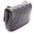 Borsa a tracolla Chanel in pelle nera trapuntata Nero - vista 2