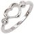 Tiffany & Co. Open Heart Diamantring Silber