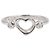 Tiffany & Co. Open Heart Diamantring Silber - Ansicht 2