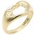 Tiffany & Co. Open Heart Ring Golden