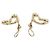 Orecchini Tiffany & Co. Open Heart in quarzo rutilato D'oro - vista 3