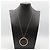 Collana grande Tiffany & Co. con cerchio martellato e diamanti D'oro - vista 6