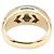 Bulgari Bvlgari Certauura Band Ring Silber Golden - Ansicht 3