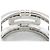 Bulgari BVLGARI Parentesi Ring mit kleinen Diamanten Silber - Ansicht 6