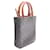 Céline Borsa 2-Way Celine Mini Vertical Cabas Triomphe Marrone Nero  - vista 2