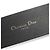 Cintura in pelle Christian Dior con logo CD Nero - vista 4