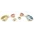 Orecchini Christian Dior Citrine, Topazio e Tormalina Rosa Blu D'oro Giallo - vista 2