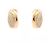 Orecchini a clip Christian Dior placcati oro e strass D'oro