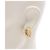 Orecchini a clip Christian Dior placcati oro e strass D'oro - vista 4