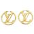 Orecchini a cerchio Louis Vuitton Louise M64288 D'oro - vista 3
