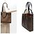 Louis Vuitton Monogram Giant Reverse OnTheGo MM Marrone Marrone scuro - vista 3