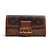 Louis Vuitton Monogram Reverse Portefeuille Sarah Dauphine Flap Long Wallet Marrone - vista 2