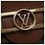 Louis Vuitton Monogram Reverse Portefeuille Sarah Dauphine Flap Long Wallet Marrone - vista 6