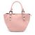 Borsa a mano in pelle rosa Salvatore Ferragamo