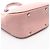 Borsa a mano in pelle rosa Salvatore Ferragamo - vista 6