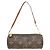Louis Vuitton Papillon Pochette Monogram Canvas Mini Marrone