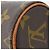 Louis Vuitton Papillon Pochette Monogram Canvas Mini Marrone - vista 6