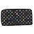 Louis Vuitton Aerogram Zippy Leather Vertical Nero - vista 2