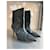 Paris Texas Stiefeletten mit Python-Print Blau  - Ansicht 3