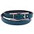 Hermès BRACELET HERMES BEHAPI DOUBLE TOUR EN CUIR SWIFT BLEU EPSOM NOIR T16 BANGLE - vue 12