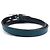 Hermès BRACELET HERMES BEHAPI DOUBLE TOUR EN CUIR SWIFT BLEU EPSOM NOIR T16 BANGLE - vue 14