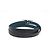 Hermès BRACELET HERMES BEHAPI DOUBLE TOUR EN CUIR SWIFT BLEU EPSOM NOIR T16 BANGLE - vue 4
