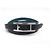 Hermès BRACELET HERMES BEHAPI DOUBLE TOUR EN CUIR SWIFT BLEU EPSOM NOIR T16 BANGLE - vue 6