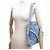 NUOVA BORSA A SPALLA GIVENCHY VOYOU MEDIUM DENIM BLU EFFETTO HOBO - vista 6
